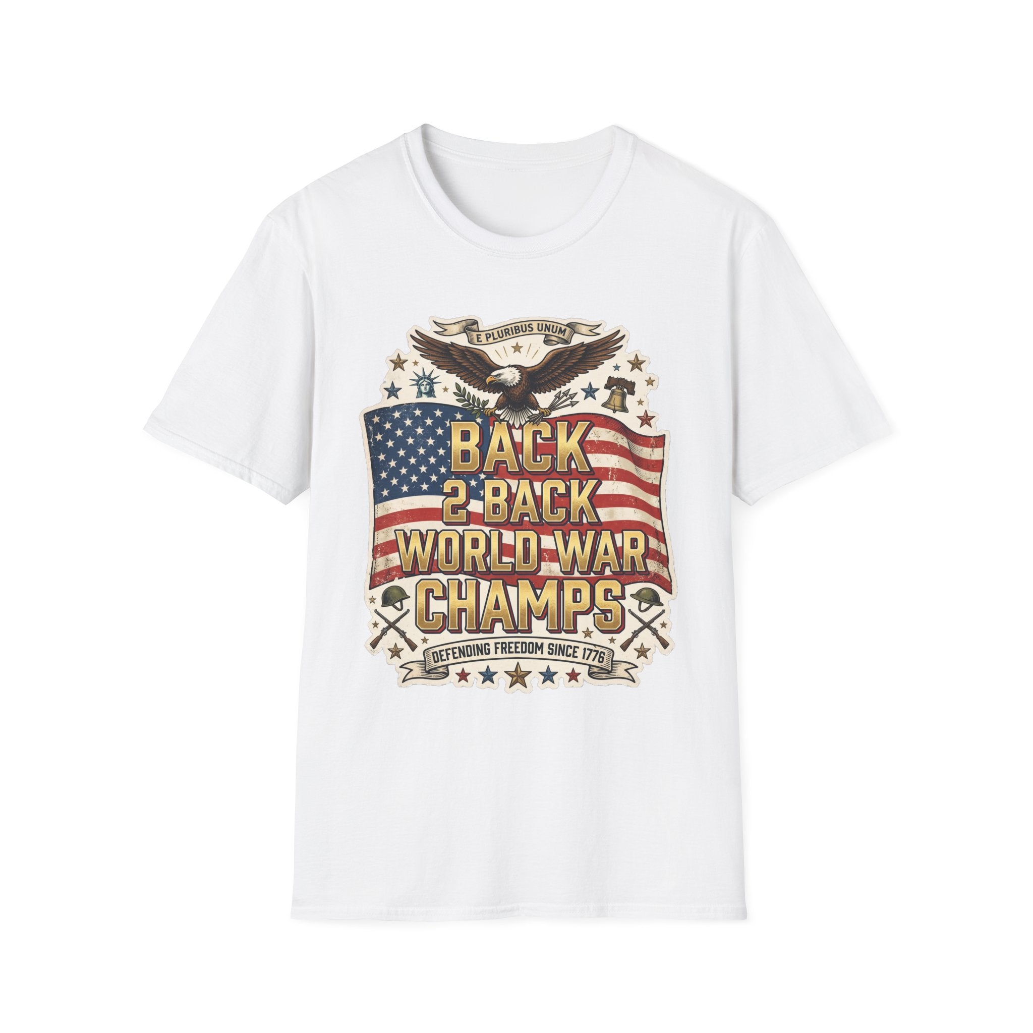 Back 2 Back World War Champs - Graphic Tee