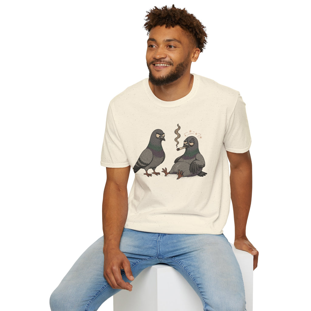 2 Birds 1 Stone(d) — Punny Bird Graphic Tee
