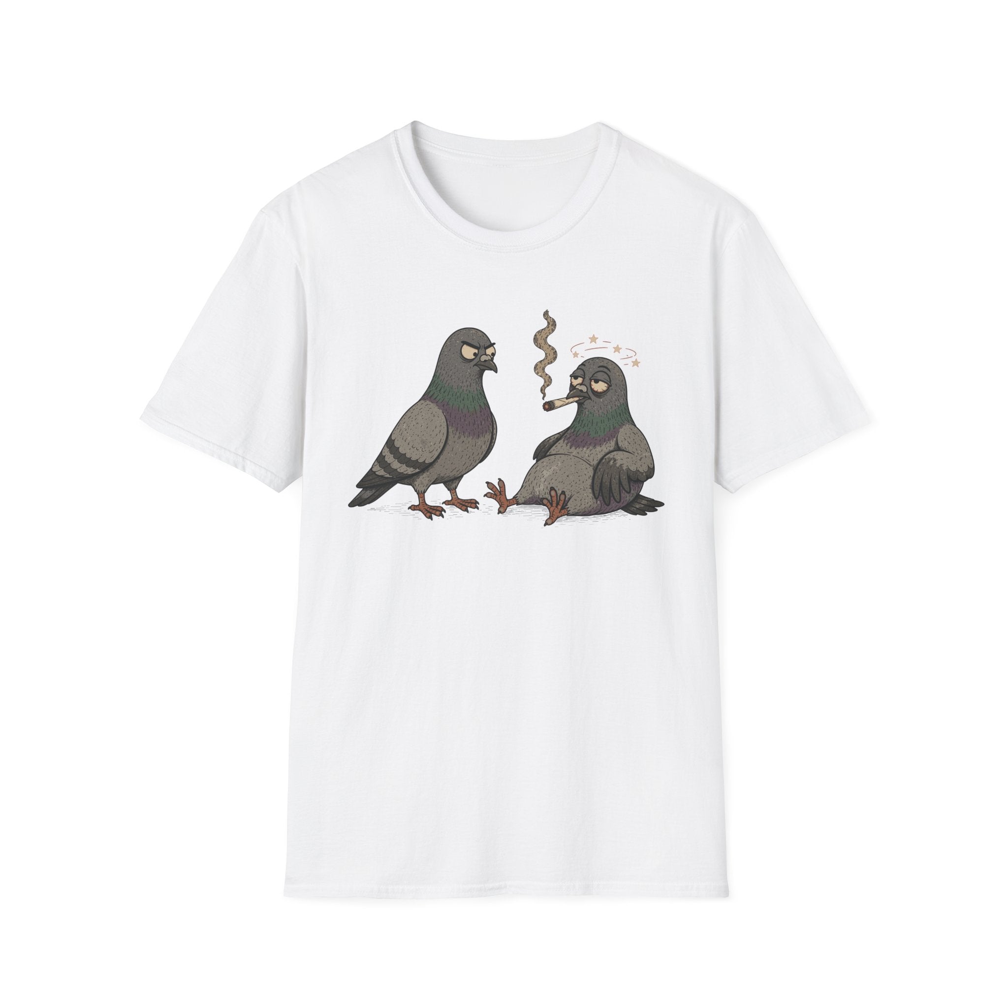 2 Birds 1 Stone(d) — Punny Bird Graphic Tee