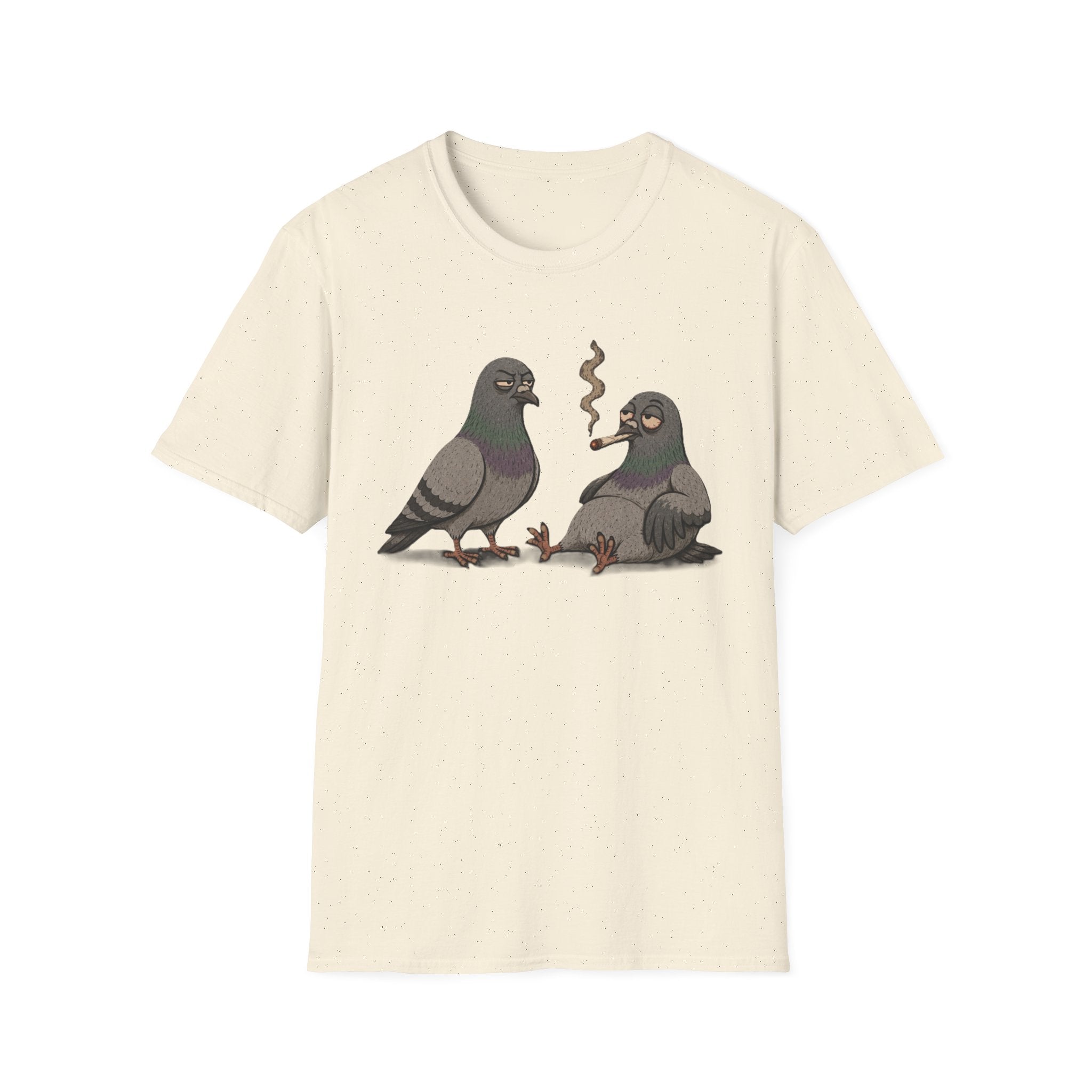 2 Birds 1 Stone(d) — Funny Graphic Tee