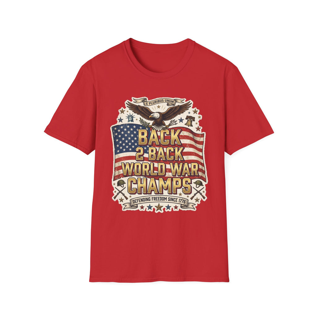 Back 2 Back World War Champs - Graphic Tee