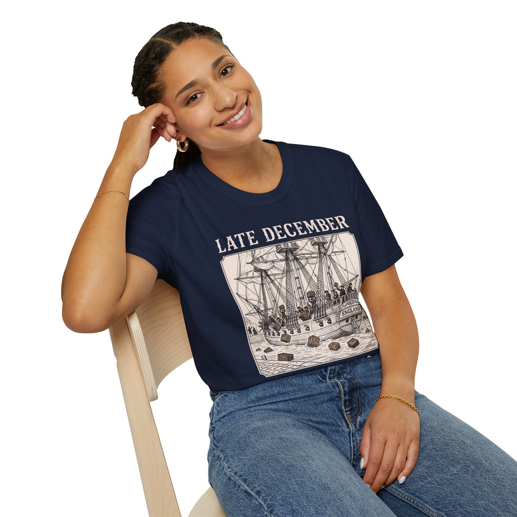 Late December Back in '73  — Boston Tea Party Graphic Tee