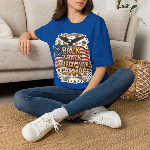 Back 2 Back World War Champs - Graphic Tee