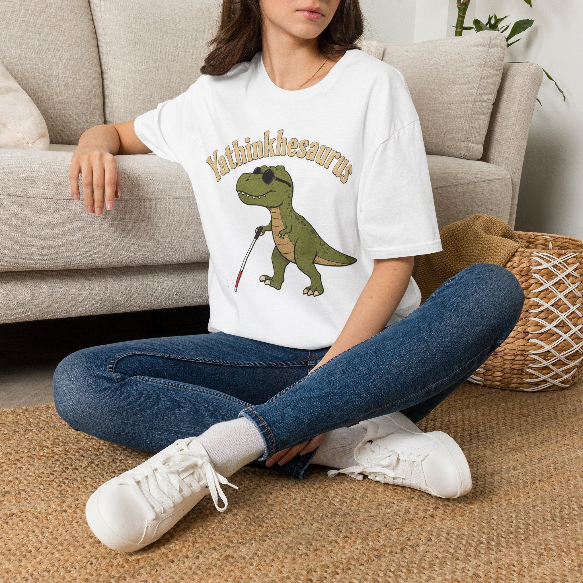 T-Shirt — 'Yathinkhesaurus' Dinosaur Graphic Tee