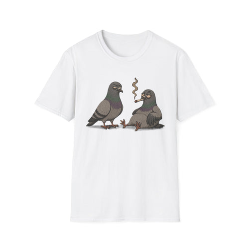 2 Birds 1 Stone(d) — Funny Graphic Tee