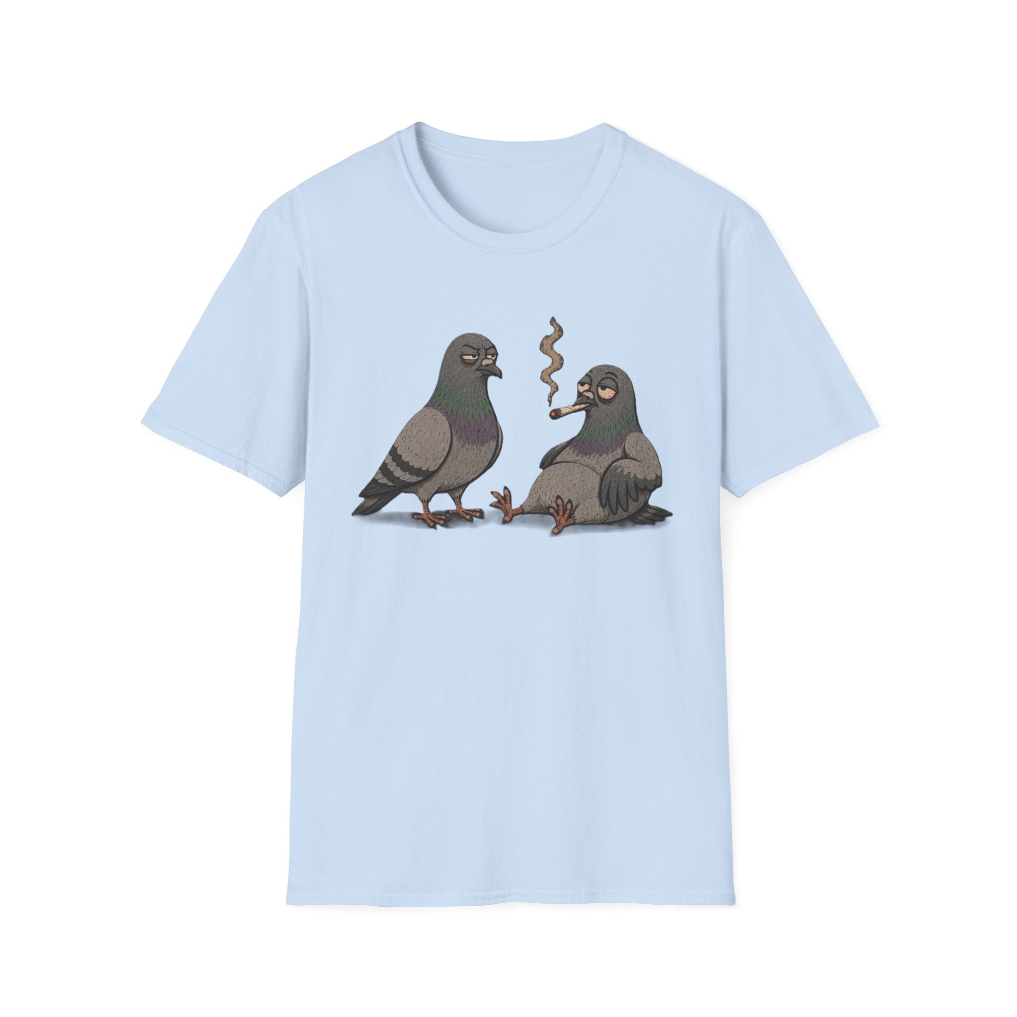 2 Birds 1 Stone(d) — Funny Graphic Tee