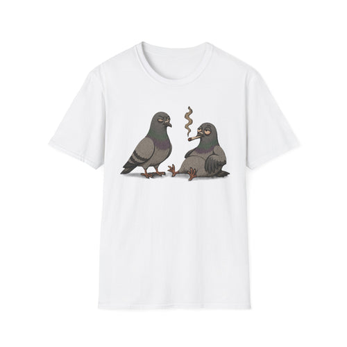 2 Birds 1 Stone(d) — Funny Graphic Tee