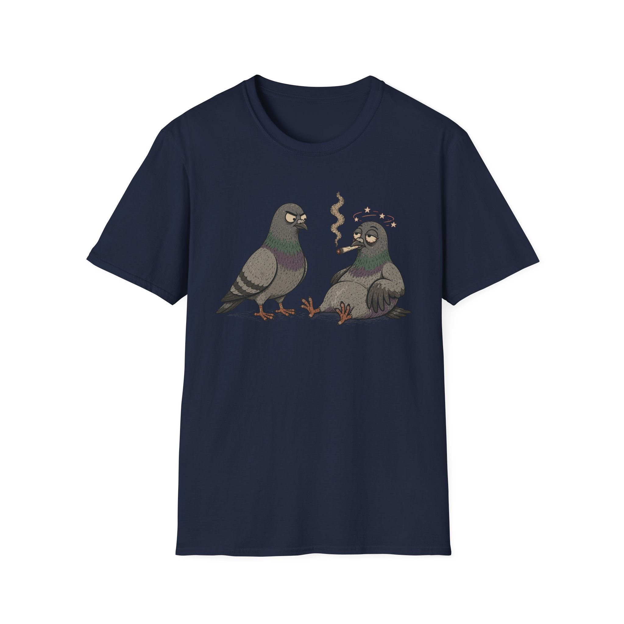 2 Birds 1 Stone(d) — Punny Bird Graphic Tee