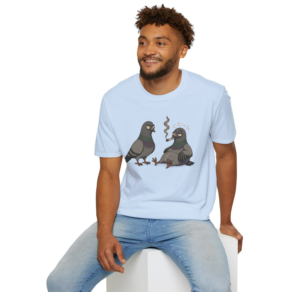 2 Birds 1 Stone(d) — Punny Bird Graphic Tee