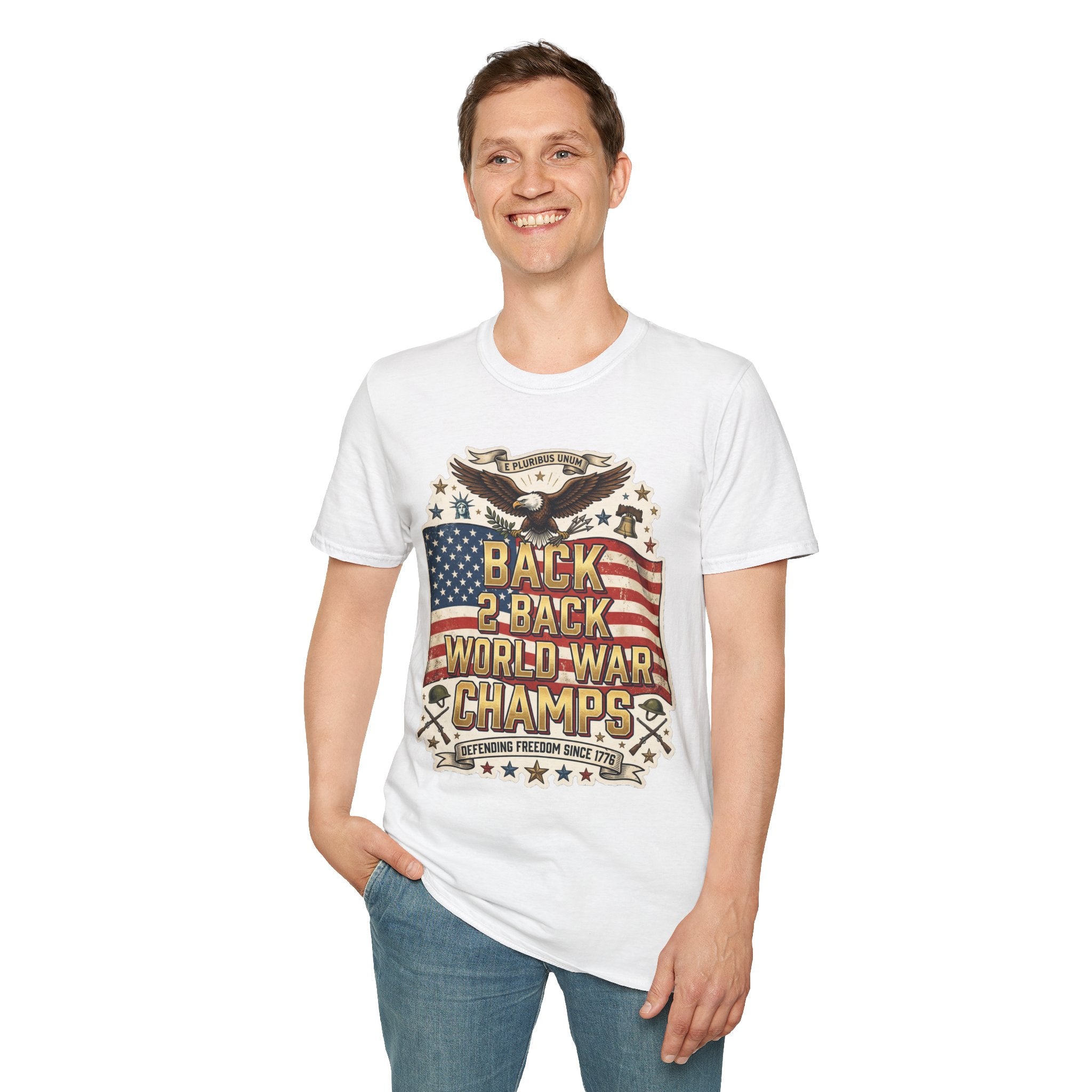 Back 2 Back World War Champs - Graphic Tee