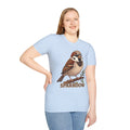 Sparrow Graphic T‑Shirt — Cute Bird Illustration Tee
