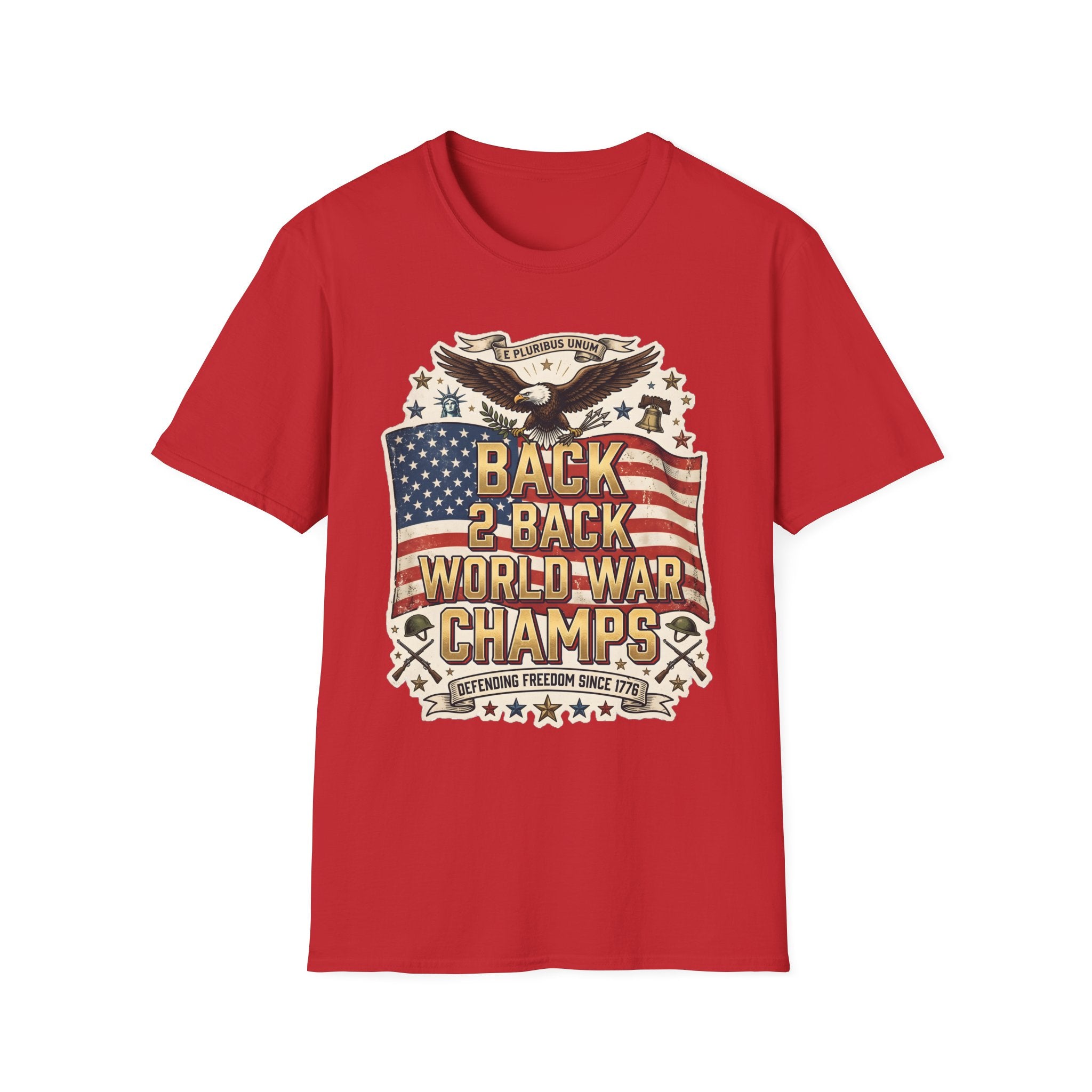 Back 2 Back World War Champs - Graphic Tee