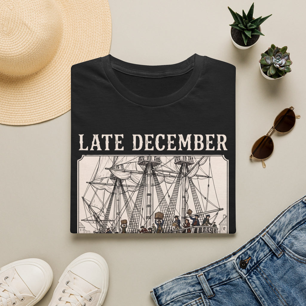 Late December Back in '73  — Boston Tea Party Graphic Tee