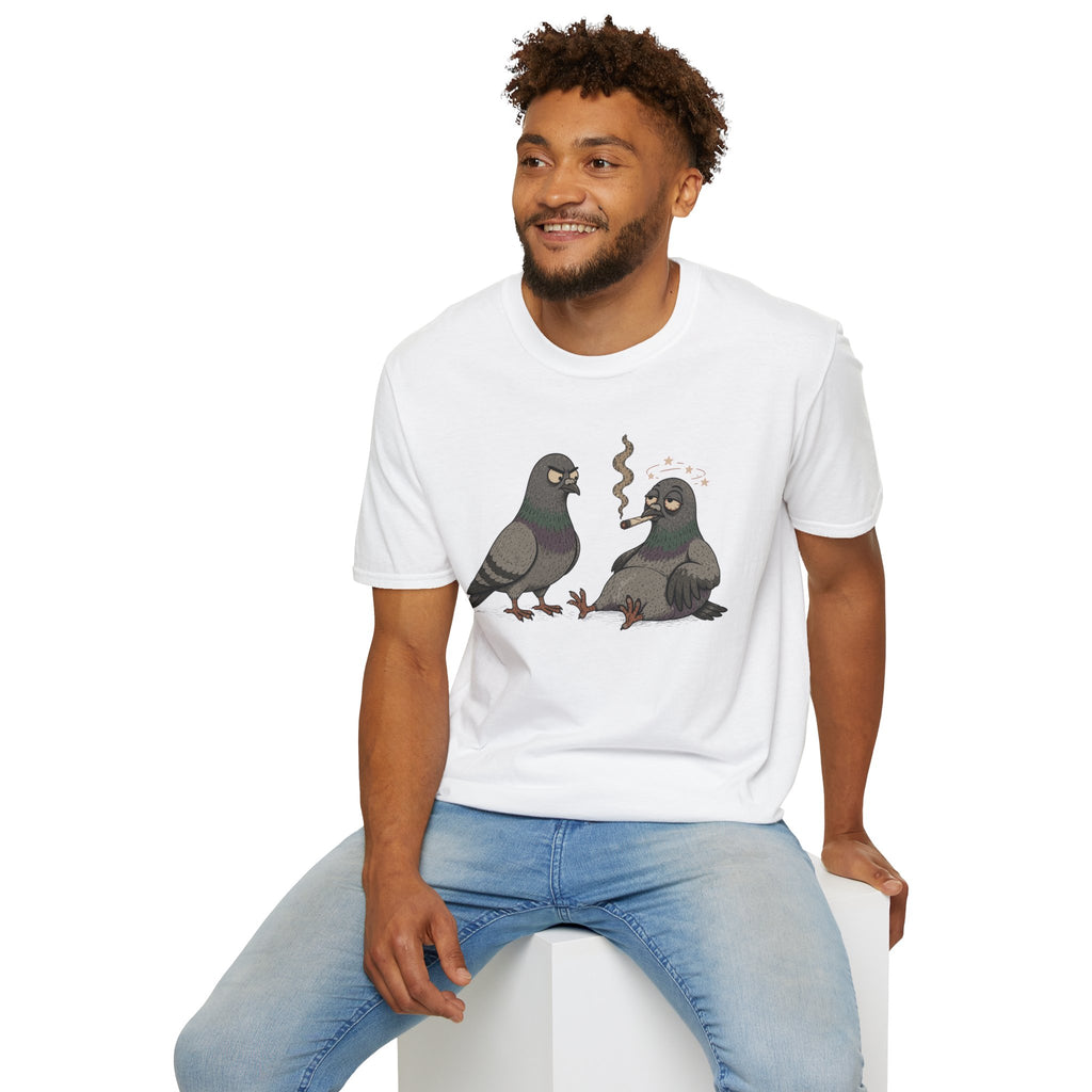 2 Birds 1 Stone(d) — Punny Bird Graphic Tee