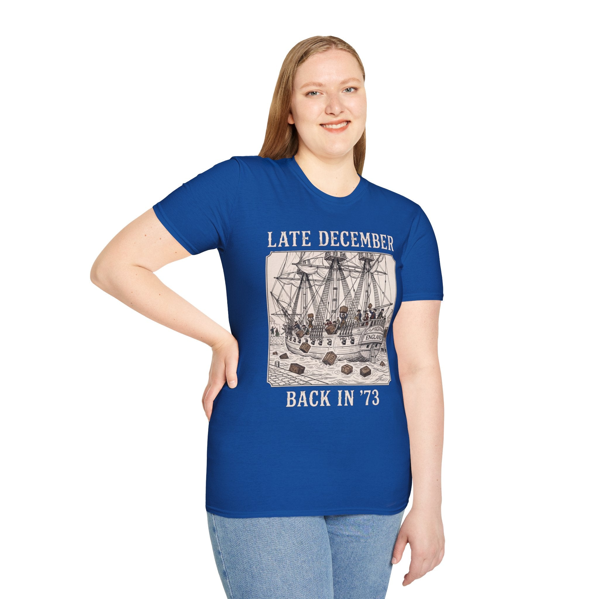 Late December Back in '73  — Boston Tea Party Graphic Tee