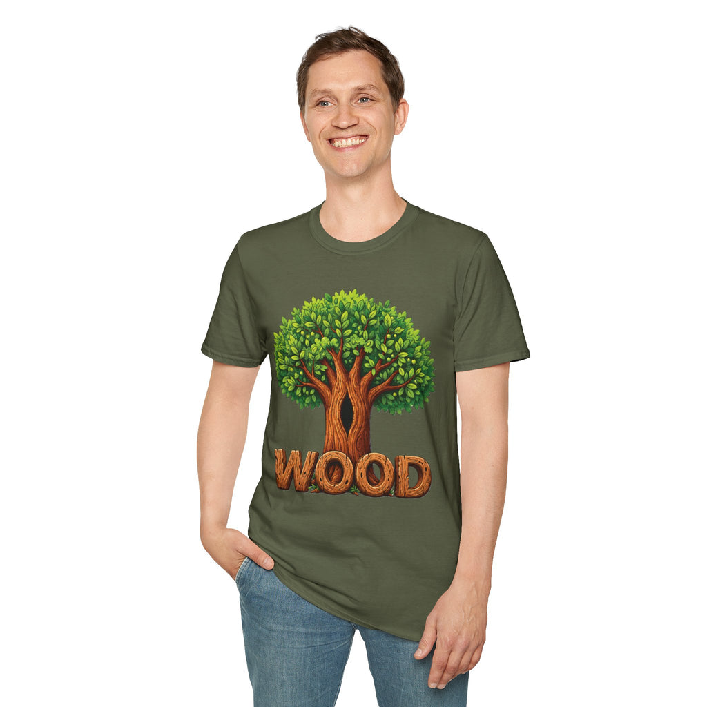 Tree Shirt — Tree Graphic Tee, Nature Lover Shirt