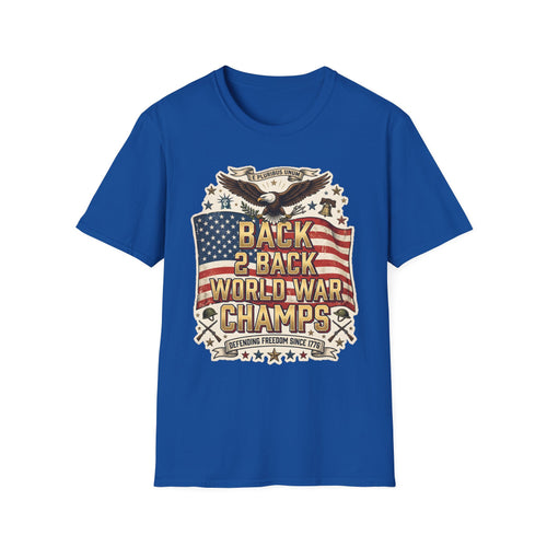 Back 2 Back World War Champs - Graphic Tee
