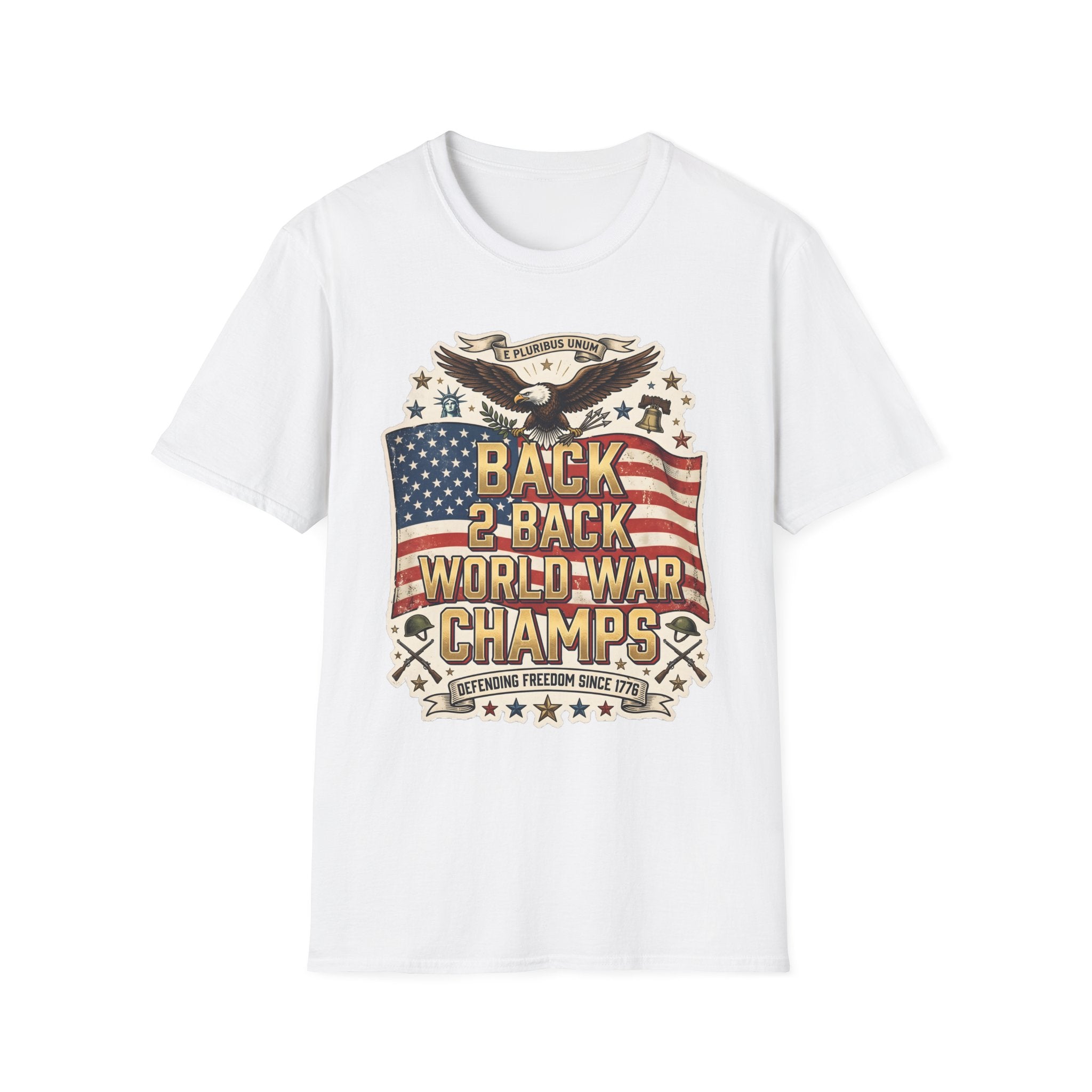 Back 2 Back World War Champs - Graphic Tee