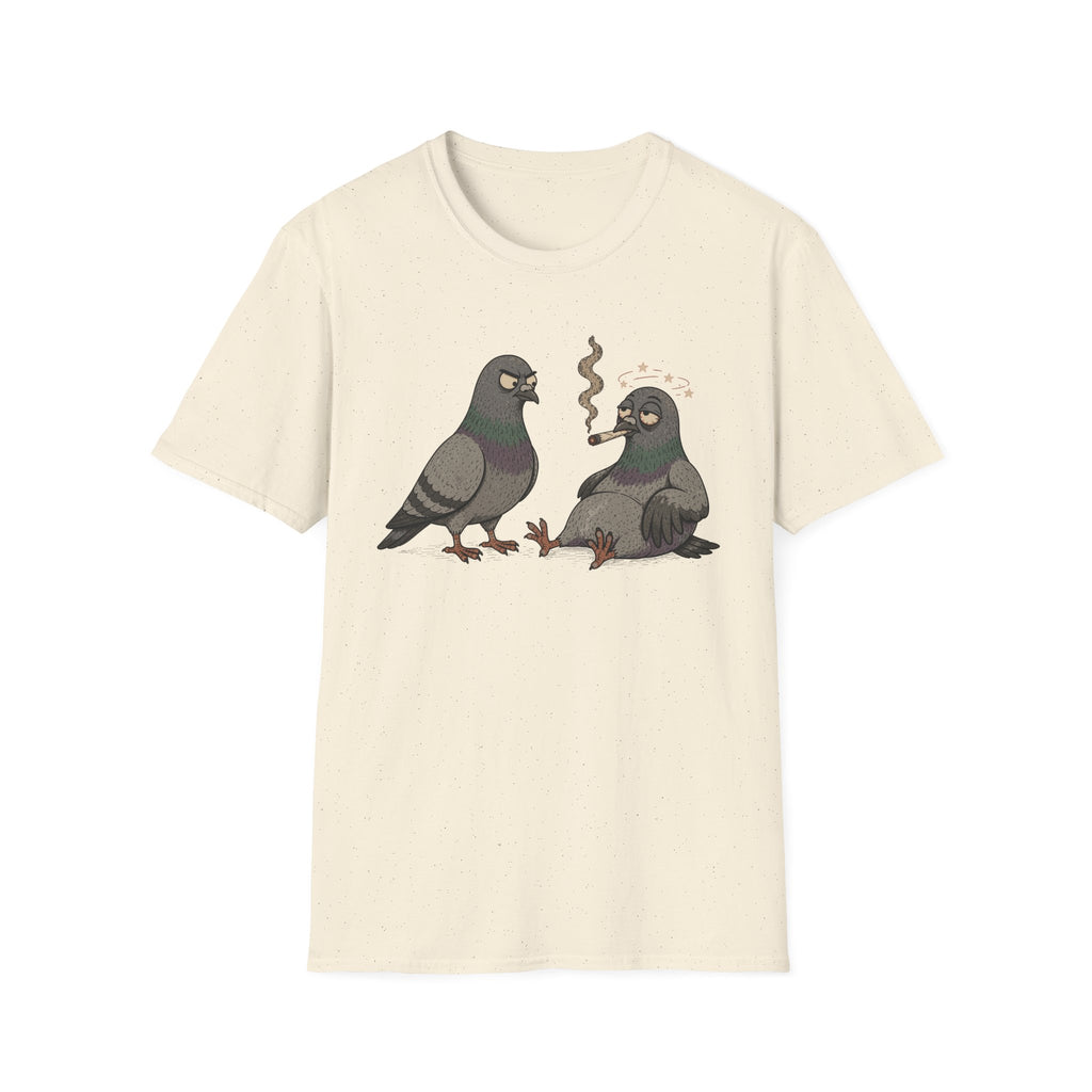 2 Birds 1 Stone(d) — Punny Bird Graphic Tee