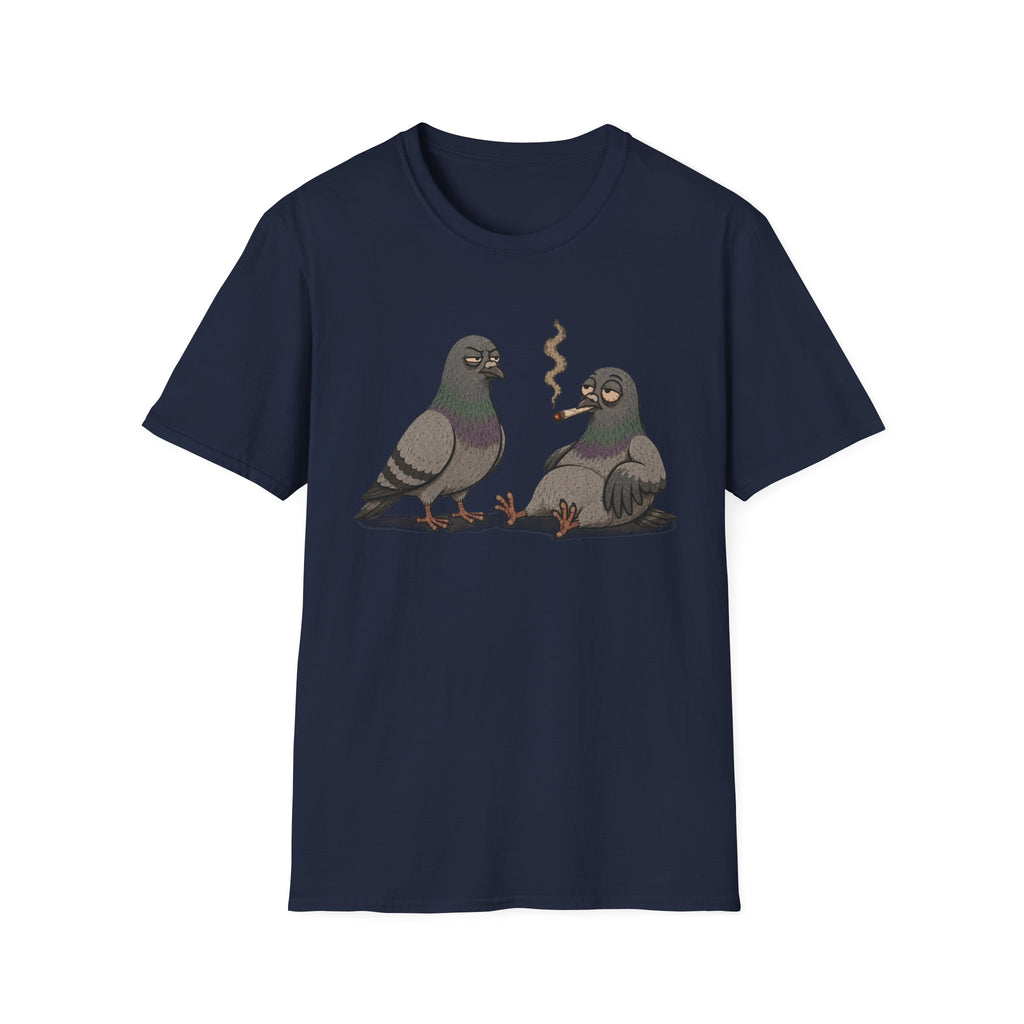 2 Birds 1 Stone(d) — Funny Graphic Tee