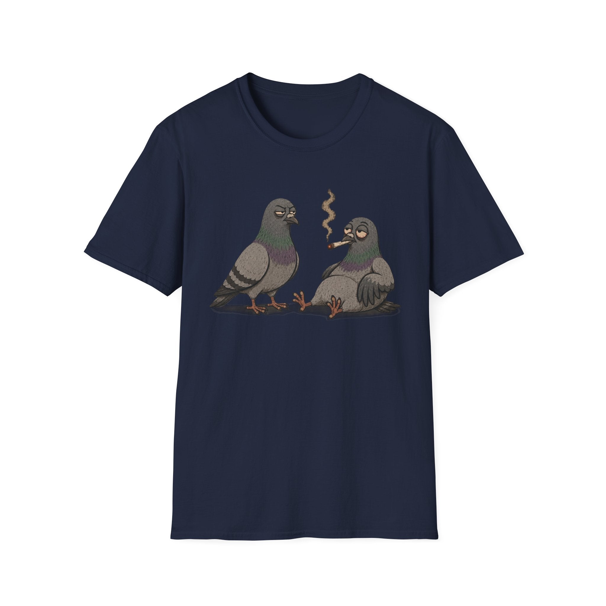 2 Birds 1 Stone(d) — Funny Graphic Tee