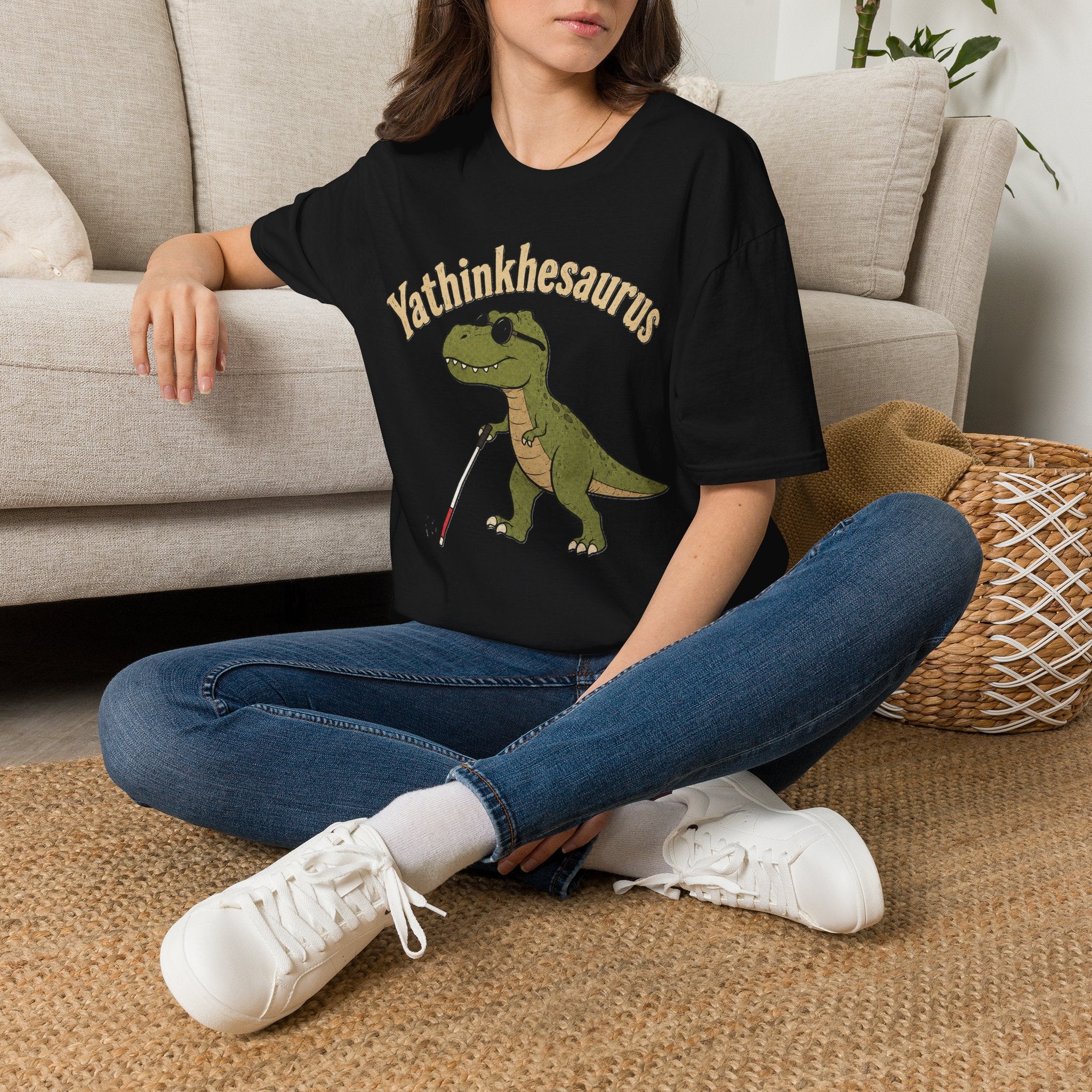 T-Shirt — 'Yathinkhesaurus' Dinosaur Graphic Tee
