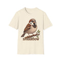 Sparrow Graphic T‑Shirt — Cute Bird Illustration Tee
